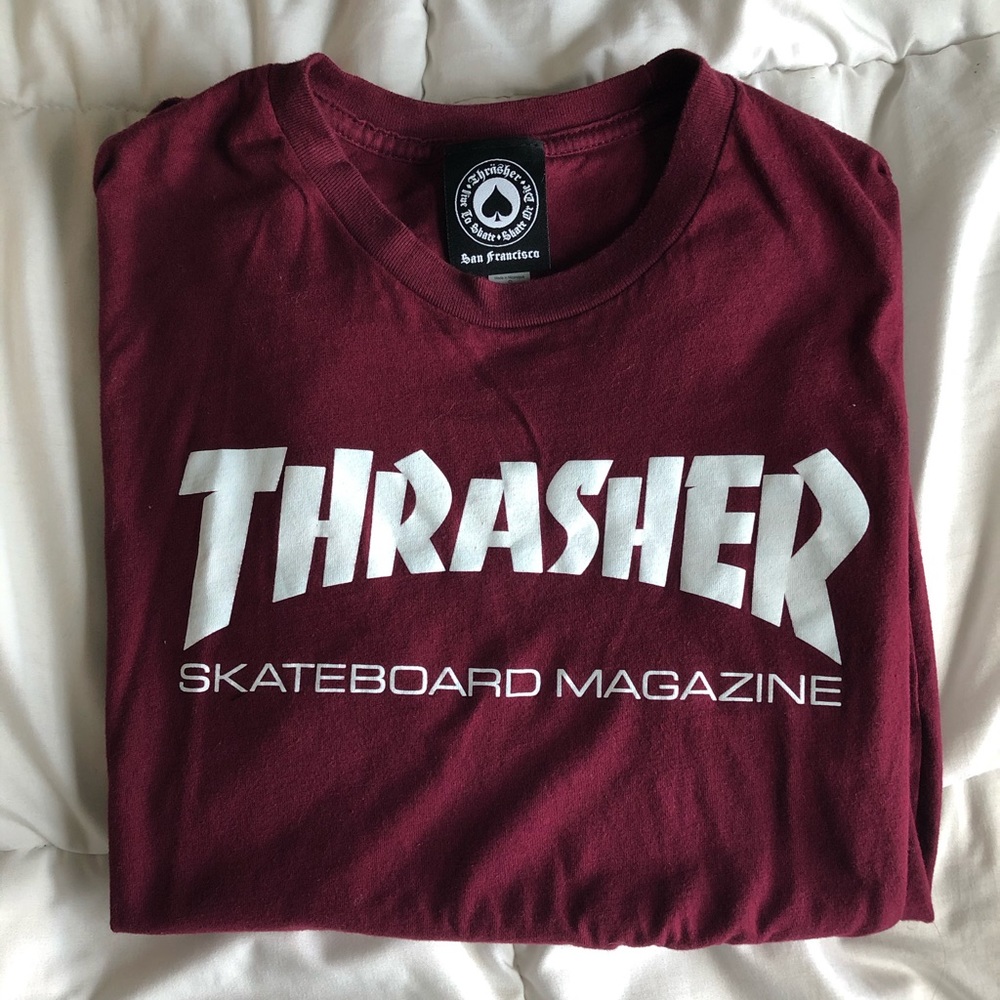 Maroon Thrasher T-Shirt